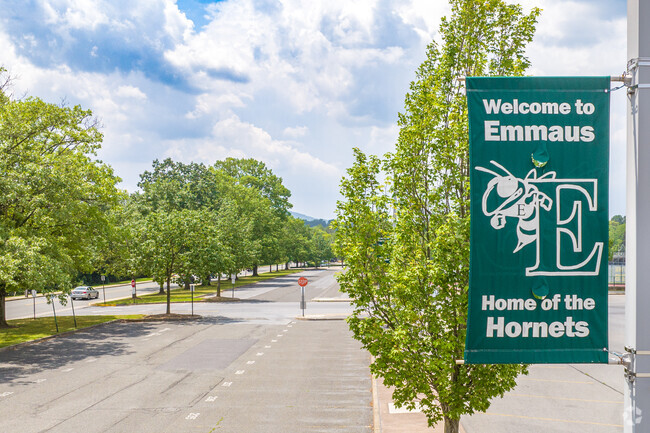 Emmaus High School is home of the Hornets.