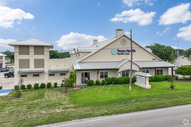 The Texas Health off of Jacksboro Highway services residents of Sansom Park.