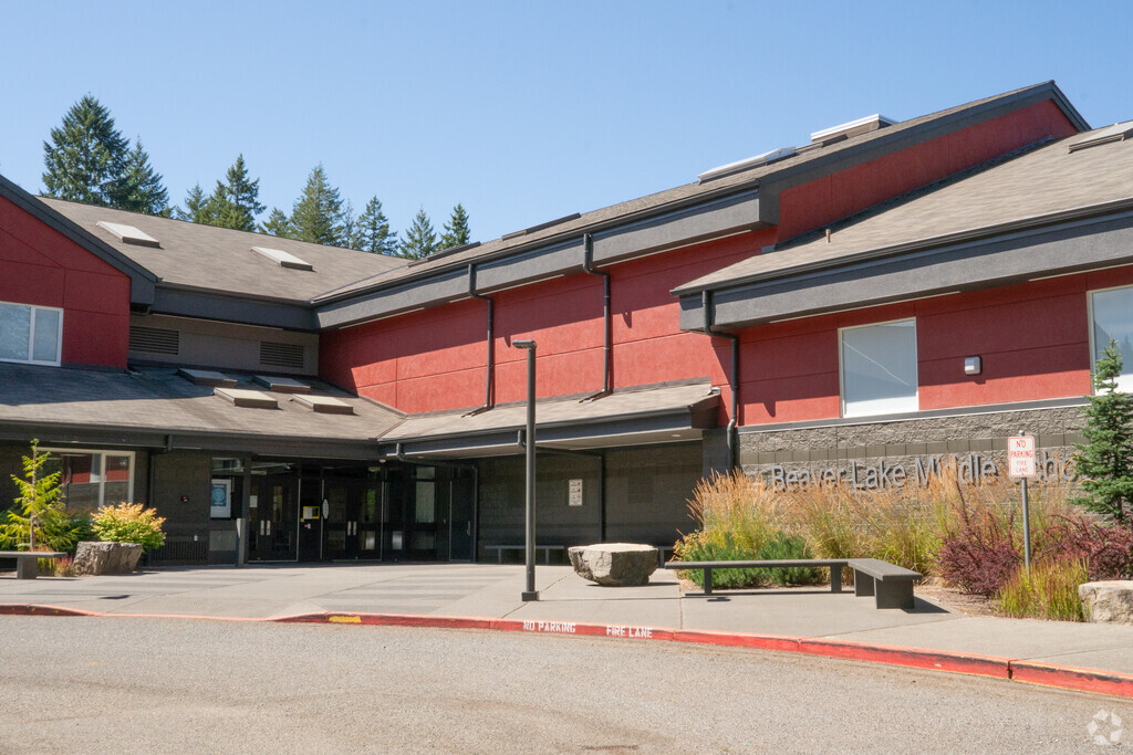Beaver Lake Middle School in the Klahanie neighborhood.