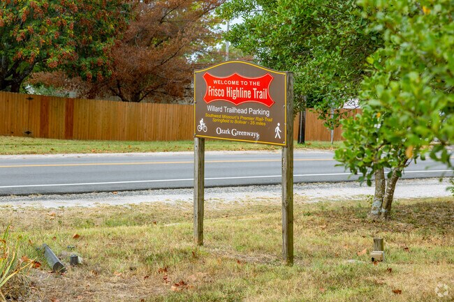 The Frisco Highline Trail is a popular outdoor recreation spot in Willard.