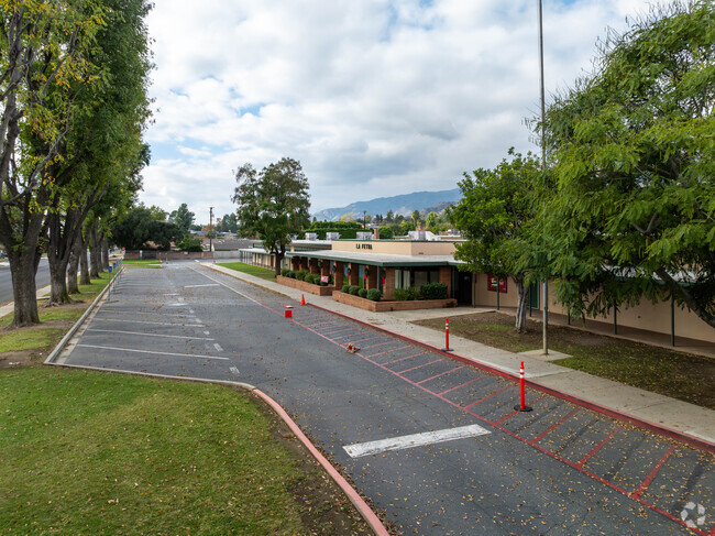 Parents can pick up their kids in the front of La Fetra Elementary School.