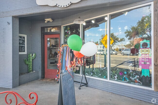 Tomball’s Main Street features cafes and boutique shops, including the charming Vickie B's.