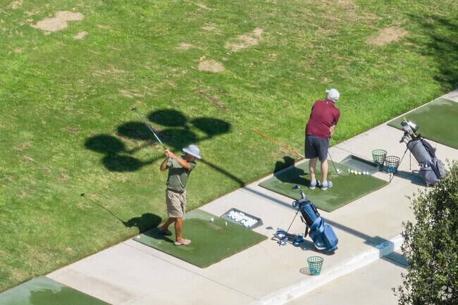 Let some golf balls fly at Glen Annie Golf Club in El Encanto Heights.