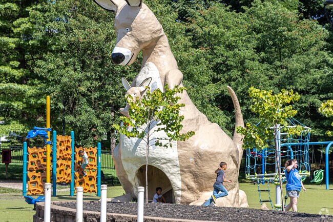 Penguin Park in Ridgefield charms families with its iconic animal-themed playground.