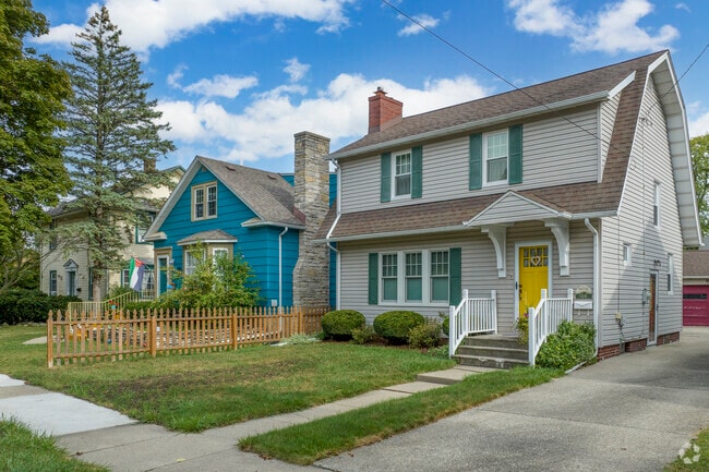 Adams Boulevard offers a variety of housing styles including Dutch Colonials.