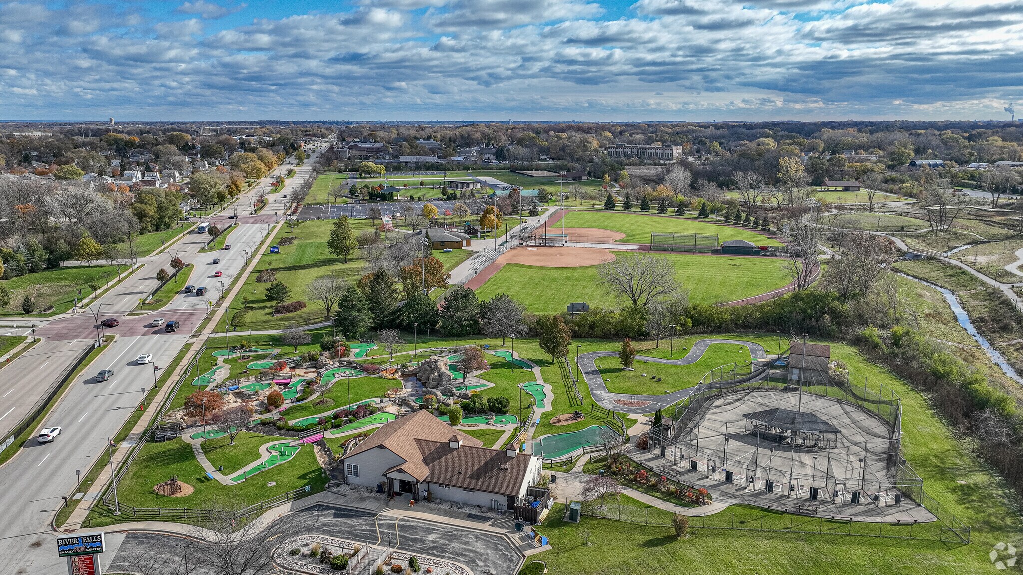 One could spend and entire day at Greenfield's Konkel Park.