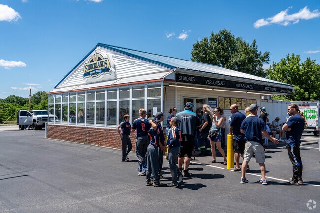 The original Strickland's Custard location is located in Ellet.