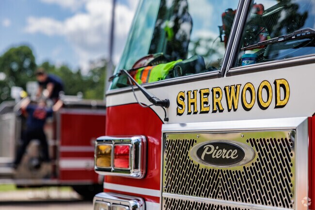 Sherwood is a smaller suburban community north east of Little Rock.