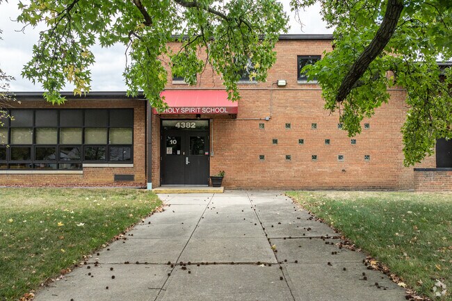 Holy Spirit School is for students in PK and K-8.