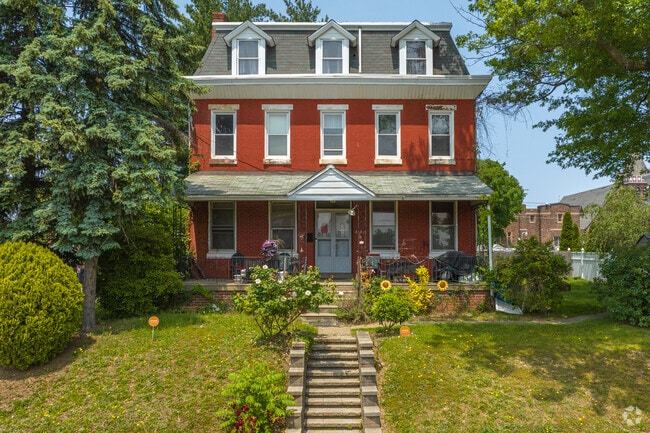 Larger single family colonials offer more private living in Tacony.