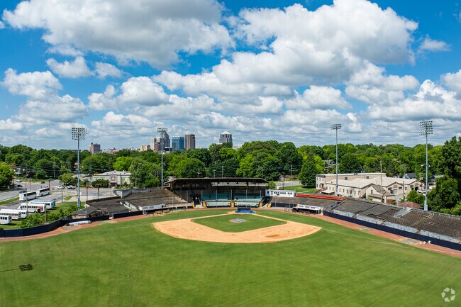 Dunleath baseball fans head to World War Memorial Stadium to catch the NC A&T team.