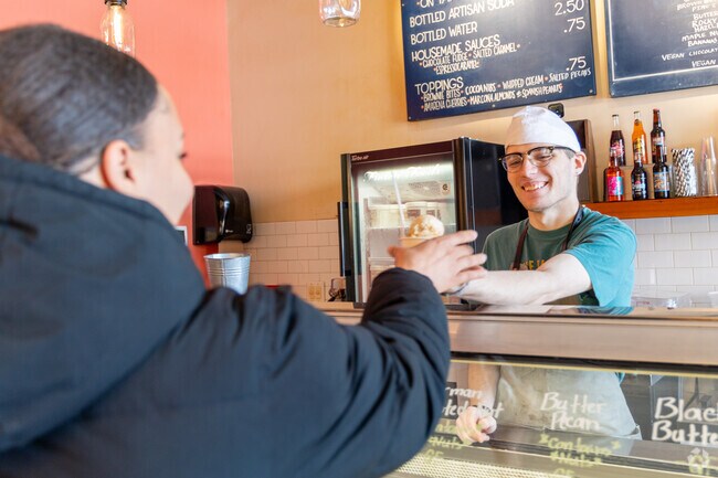 Coneflower Creamery is located in Midtown Omaha and focus on fresh and local ingredients.