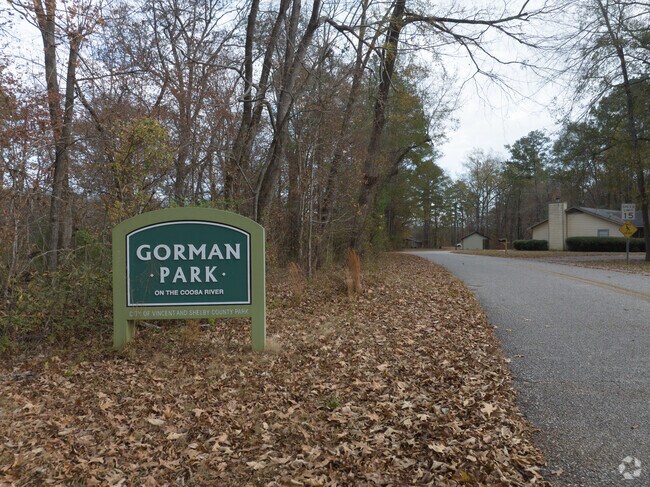 Gorman Park has a boat ramp to the Coosa River.