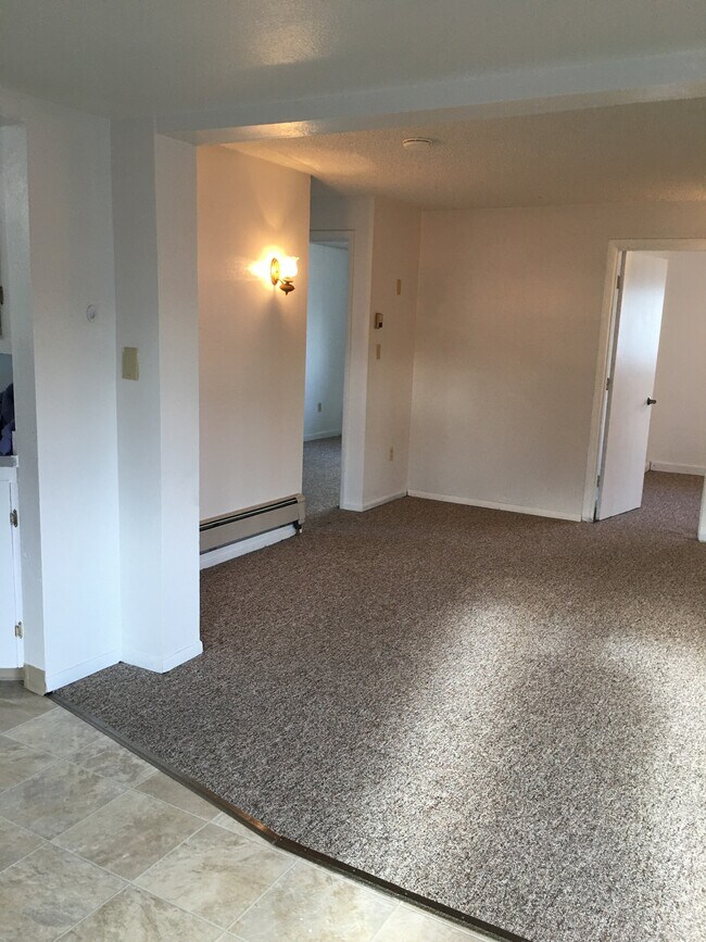 entrance into the living room