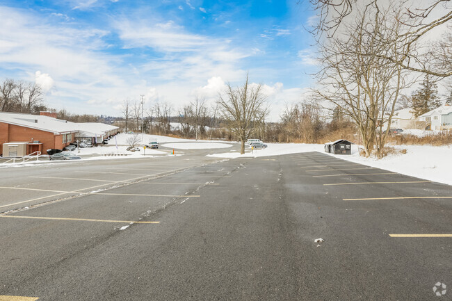 There is plenty of parking at Walnut Grove Christian School.