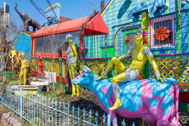 Papermoon Diner in Remington is known for its funky decor and creative menu.