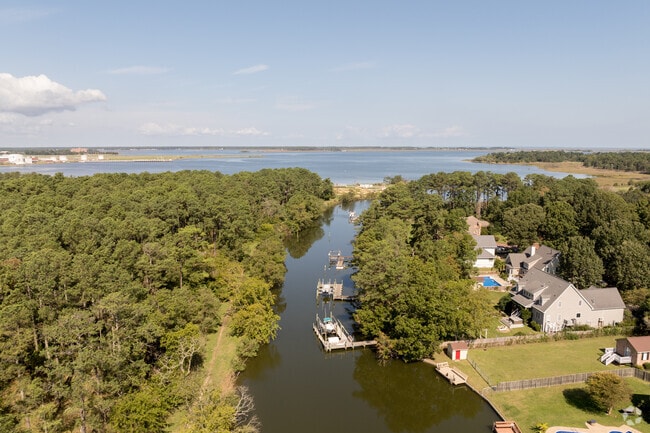 Residents of Willow Oaks have easy access to the Back River and Chesapeake Bay.