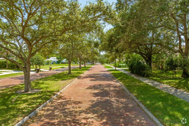 Eagle Crest still maintains the traditional red brick streets and granite curbs.