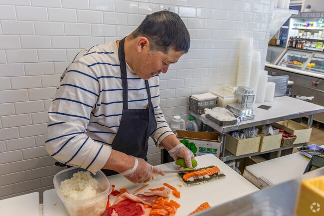 There is no better place for fresh sushi in Riverside than at the Greenwich Fish Company.
