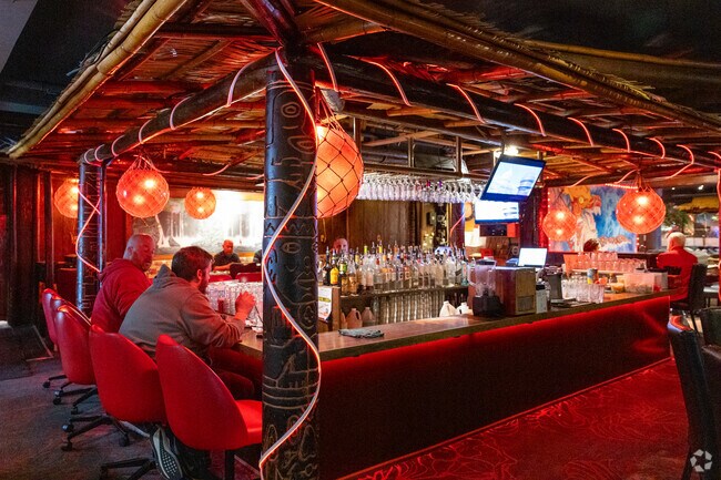 Kowloon has a popular tiki bar that serves up tasty drinks in a fun atmosphere in Downtown Saugus.