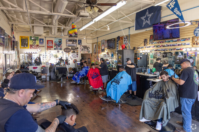 North University residents get the perfect haircut at G's Barber Shop.