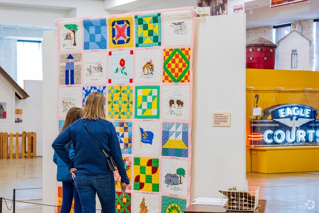 Learn about local history at the Edmond History Museum near Tuscan Park-Clayton Pond.