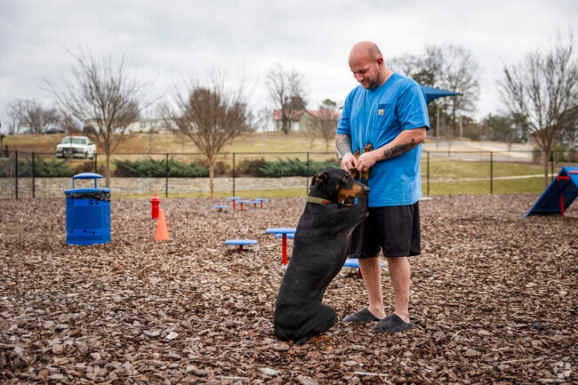 Avery Johnson Park provides a safe place for locals to spend quality time with their furry friends in Cleveland.