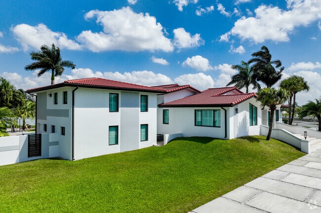 Modern-design houses are a common sight in Lower Hialeah Gardens.