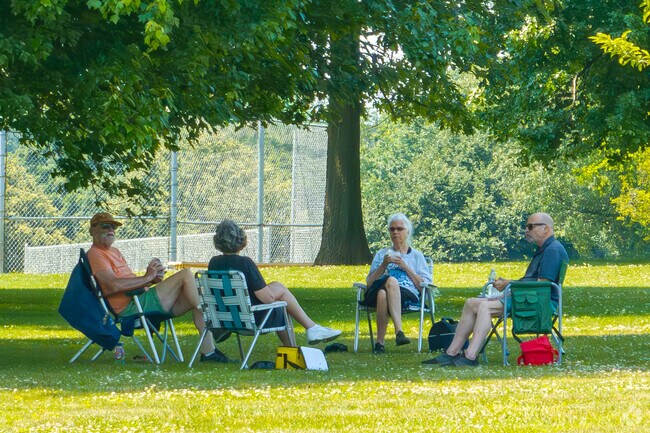 Lancaster Community Park near Meadia Heights is a popular spot for senior residents to meet up.