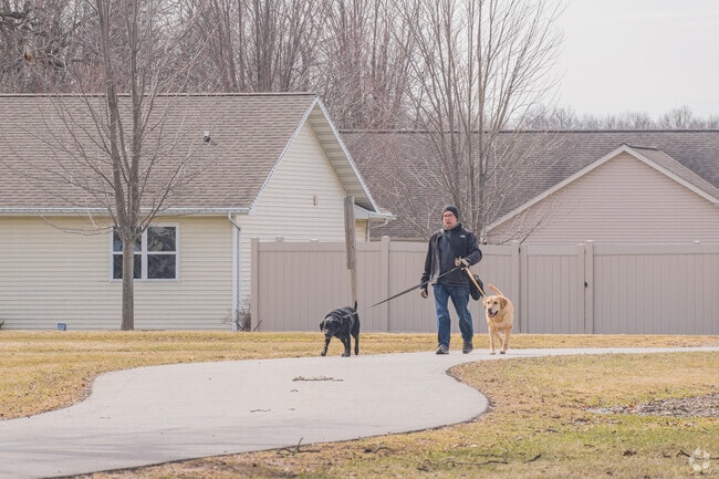 Clover Ridge Park in Harrison has plenty of places to take your dogs for a walk.