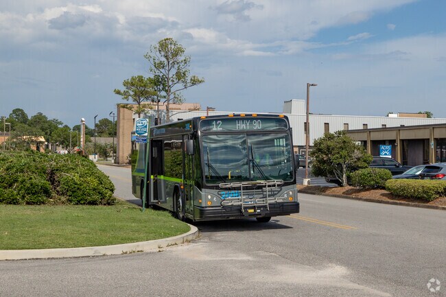 The Brookwood neighborhood is part of the The Wave bus system.