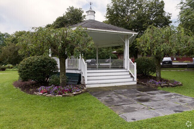 Orsini Park’s gazebo in Altamont is ideal for formal photos and community events.