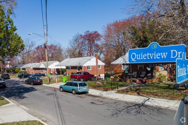 Quiet, tree-shaded streets are the norm in Coral Hills, creating a peaceful atmosphere for residents.