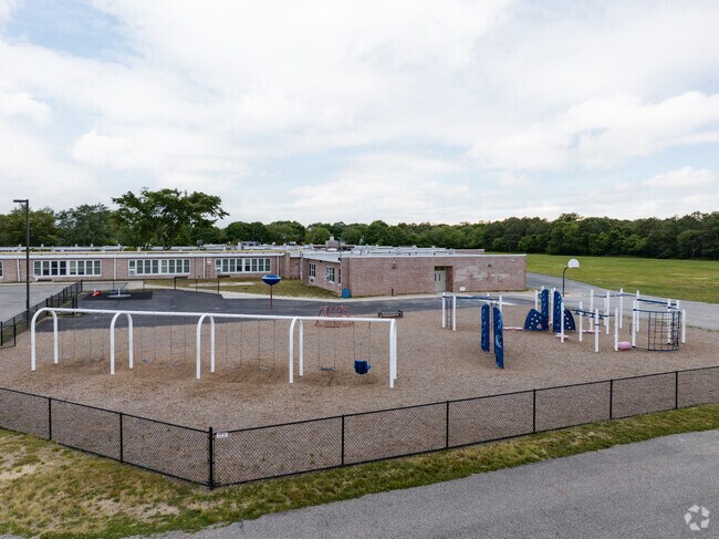 Take a break from learning to enjoy the Frank P Long Intermediate School playground.