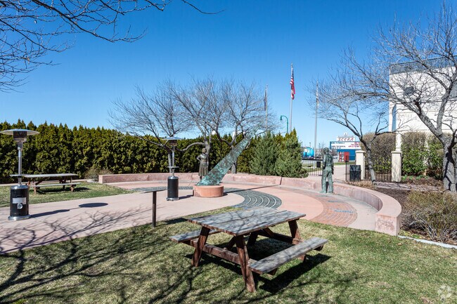 The SCERA neighborhood boasts the Scera Center.