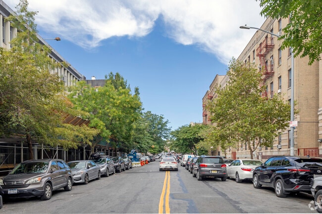 Green tree lined streets make up much of the community.