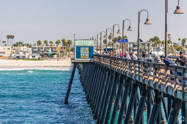 Imperial Beach Pier attracts Nestor residents for its views and fishing access.