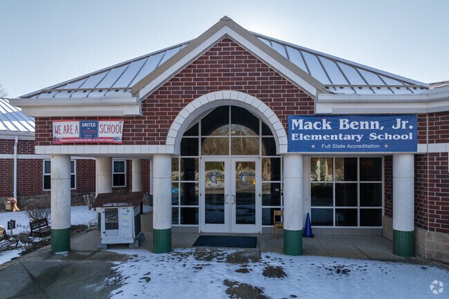 Mack Benn Jr. Elementary School serves young learners in the Cyprus area.