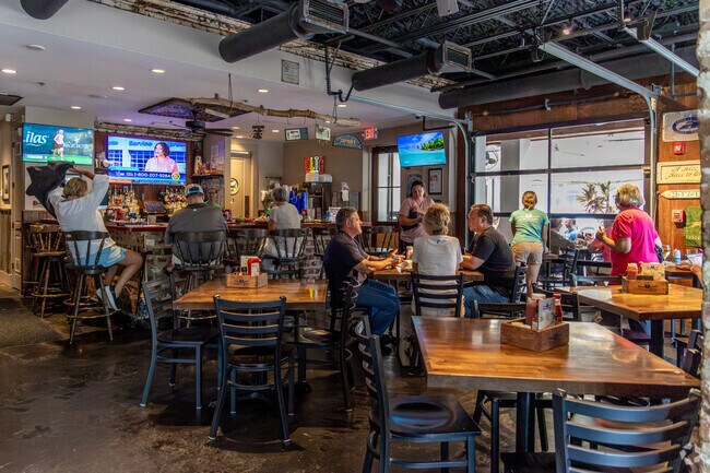 For fresh seafood, you can head to Captain Woody's in Old Town Bluffton.