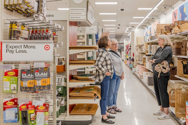 Seaback residents can shop at Target in Silverdale.