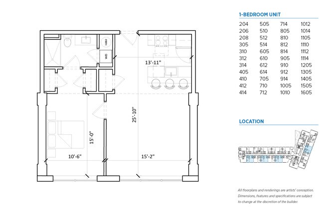 250 N Christopher Columbus Blvd unit 505, Philadelphia, PA 19106 - photo 5