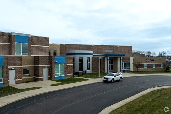 Cox Elementary School is for students in grades K-5.