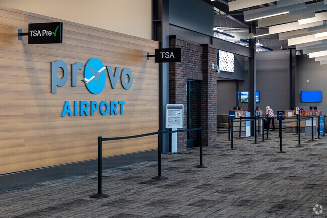 American Fork residents enjoy the convenience of the nearby Provo Airport.