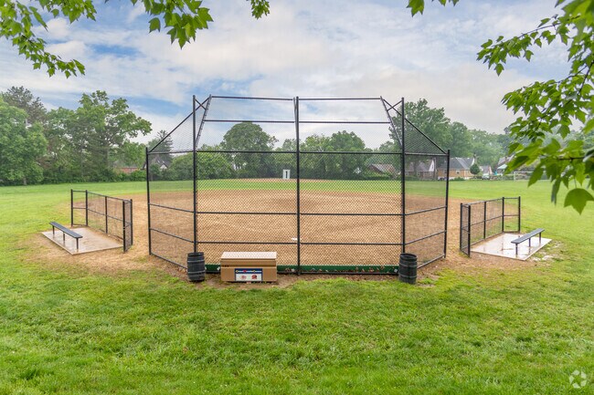 Baseball field at Pleasant Ridge Park.