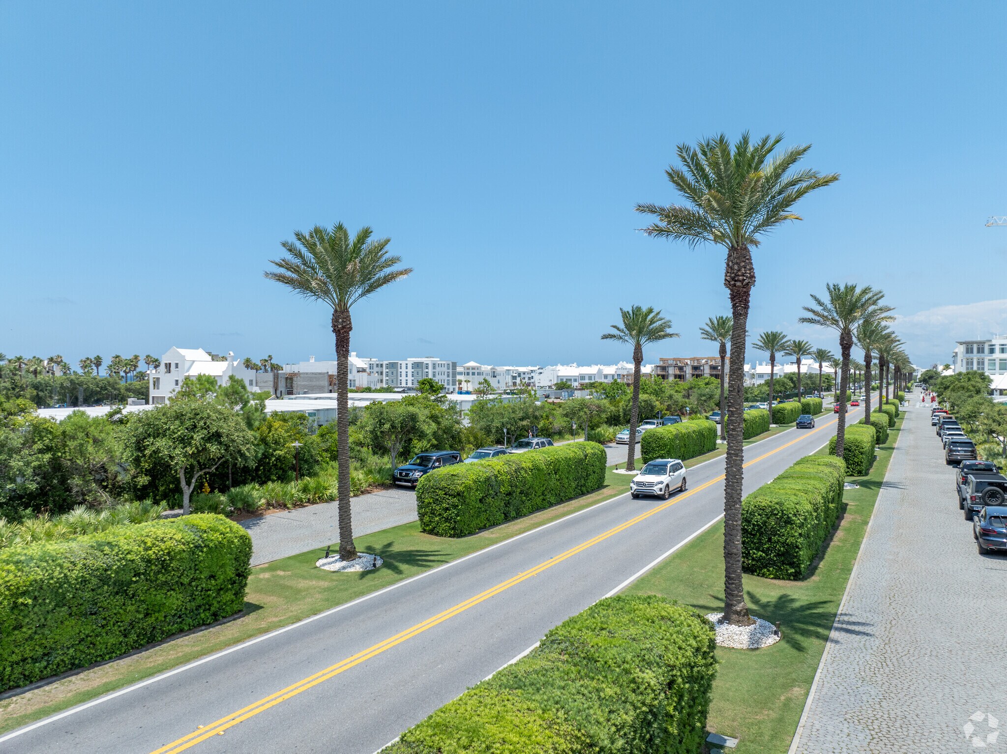 Scenic Highway 30A offers breathtaking coastal views in Alys Beach.