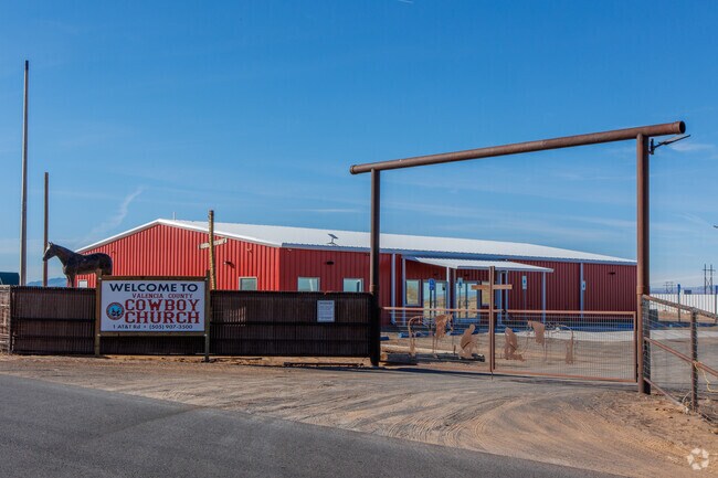 Los Lunas is home to the Cowboy Church, a gathering place for worship and more.