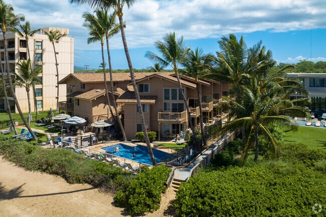 Kihei Sands boutique condo offers beautiful views at Sugar Beach.