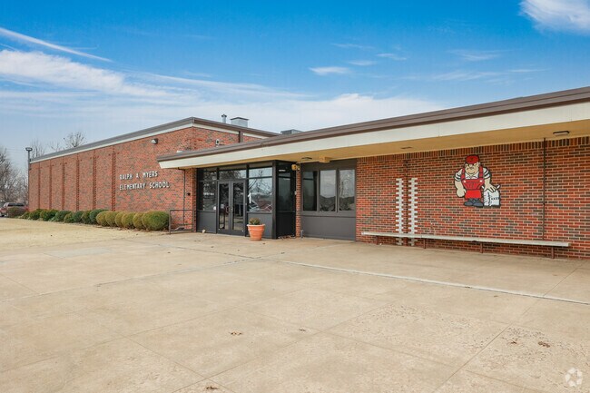 Myers Elementary School welcomes students from pre-K through 3rd grade.