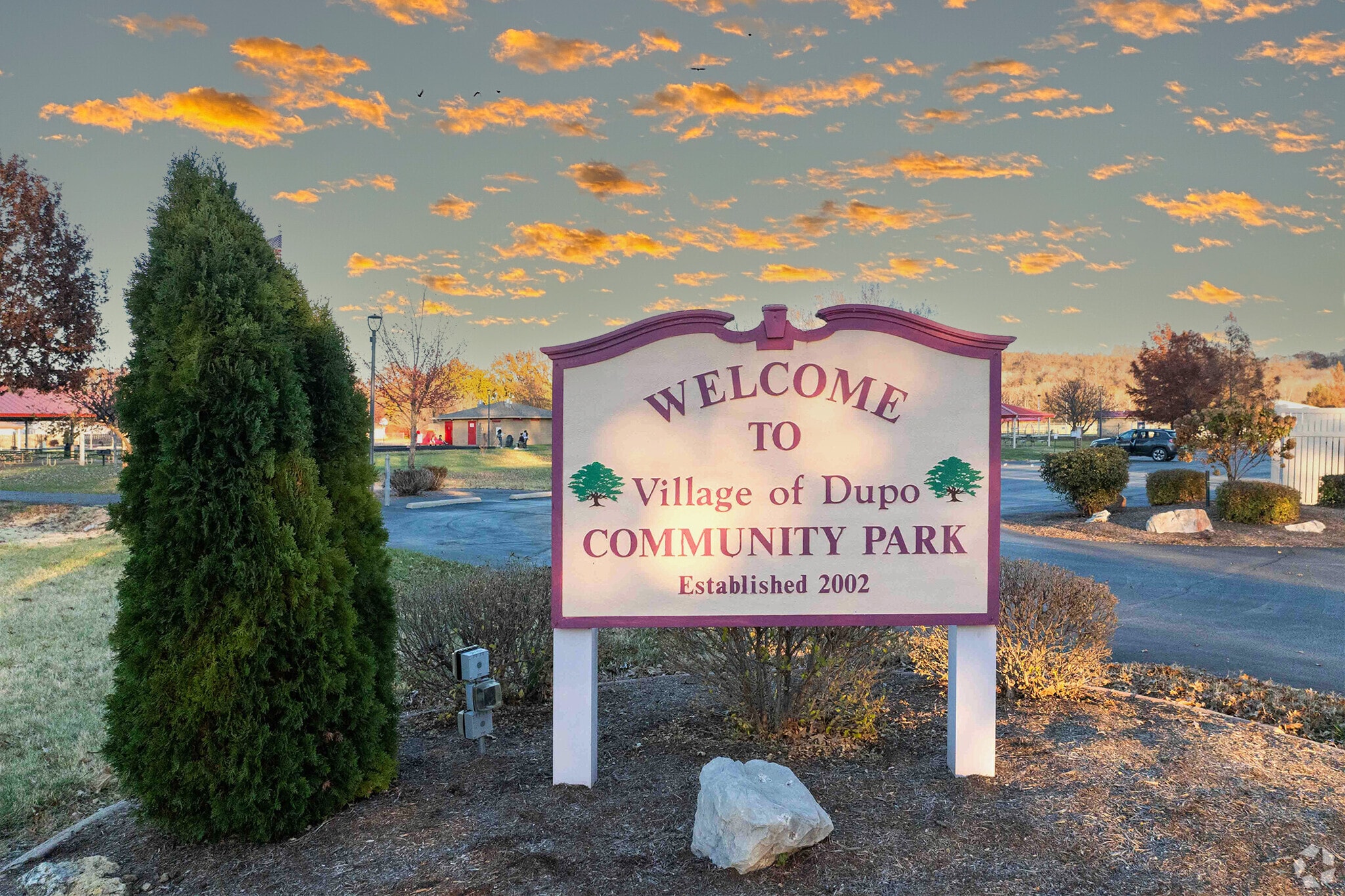 Community Park has a lot of great amenities for people to enjoy.