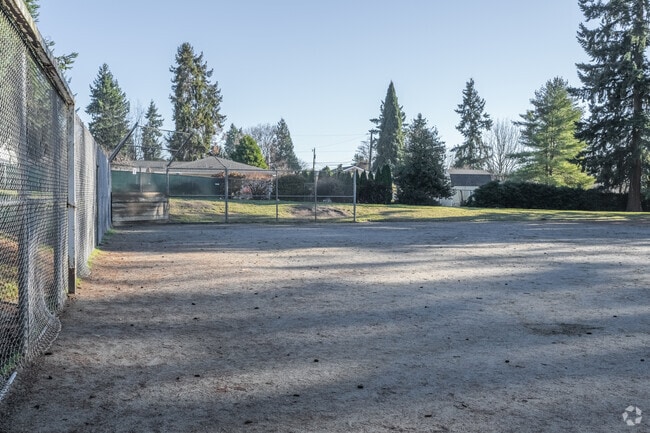 Shelton View Elementary School baseball field.